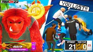 I UNLOCKED The UGLIEST MASCOT in NBA 2K22 - Losing MY LEVEL 40 GAME w/ RANDOMS! (Sold On Purpose)