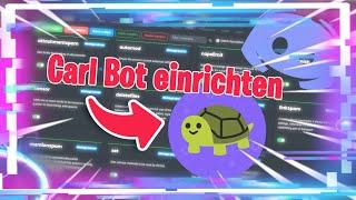 Discord CARL BOT einrichten | Discord Tutoial [Deutsch/HD]