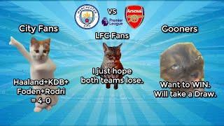 CAT MEMES Man City vs Arsenal | Premier League 2023-24