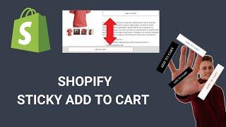 Shopify how to make your ADD TO CART Button Sticky without any app