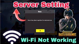 Server is busy, please try again later. Error code restrict-area | PUBG,KR, BGMI Wi-Fi not working