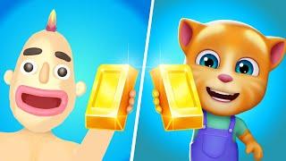 Sandwich Runner VS Talking Tom Gold Run - Tom Gold Run New Update, Talking Tom Gold Run Gameplay