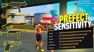 Free fire Headshot Settings 2024 Best Sensitivity settings ️ | Sensitivity+Hud Settings Free fire