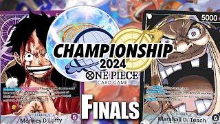 [OP09 FINALS ] OP09 Blackbeard vs. OP05 Luffy || Hiroshima Wave 2 || One Piece Trading Card Game