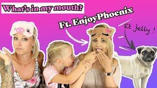 • WHAT'S IN MY MOUTH AVEC ENJOYPHOENIX | CHALLENGE •