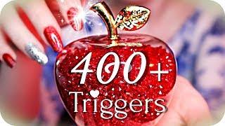 ASMR 400+ Triggers for INTENSE Tingles!  (NO TALKING) Fast Preview Style to Cure Tingle Immunity 