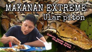 MAKANAN PALING EXTREME,MASAK ULAR PITON,MASAK ULAR PATOLA,RICA-RICA ULAR,BUMBU RW,MASAKAN MANADO