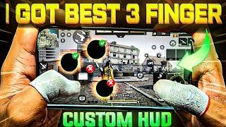 I Got Best 3 Finger Pro Custom HUD | 3 Finger Controls Free Fire | 2024