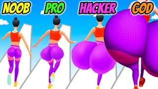 Twerk Race 3D - NOOB vs PRO vs HACKER vs GOD