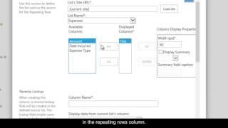 KWIZ Forms: Repeating Sections in SharePoint