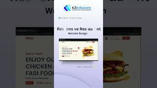 Restaurant Website Design HTML CSS and JavaScript | Food Website Design