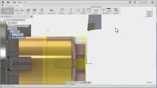 Fusion CAM Live Turning Series 03 - Face & Profile