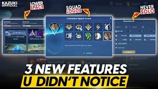 3 NEW FEATURES IN MLBB WHICH YOU PROBABLY DIDN'T NOTICE