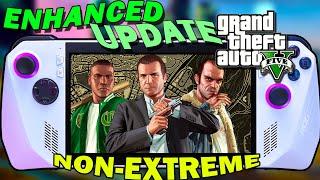 GTA 5 ENHANCED on Asus Rog Ally Z1 Base Model | 720p, 900p, 1080p | Minimum Preset