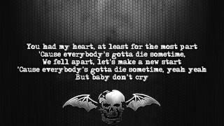 Avenged Sevenfold - A Little Piece Of Heaven [Lyrics on screen] [Full HD]