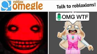 Roblox OMEGLE VOICE CHAT... But I JUMPSCARE EVERYONE