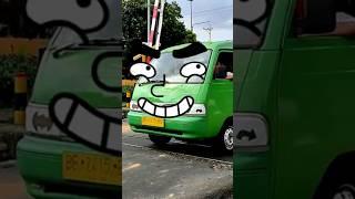 Mobil Angkot Lucu