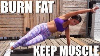 15 Min HIIT Cardio Workout | Blast Fat + Keep Muscle