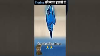 Why Japanese Bullet Trains Have Long Nose  #train #factsinhindi #saurabhsg #japanesetrains #japan