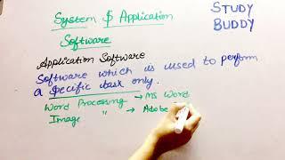 System and Application Software