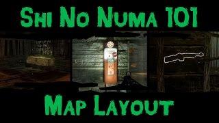 Zombies 101 :: Shi No Numa 101 :: Map Layout, Perk Locations, Mystery Box Locations, Walkthrough