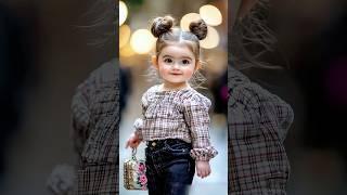 Cute girl singing APT ️ #baby #cute #cutebaby #babysinging #apt #AI #fyp #viral #babydance