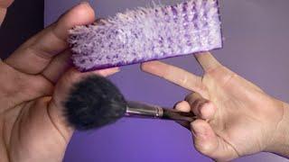 ASMR: Aggressively brushing your face ~ Camera brushing only - No talking - Lofi