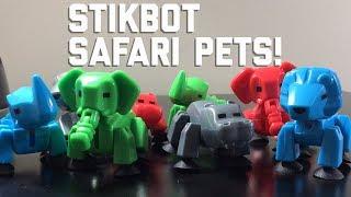 STIKBOT SAFARI PETS UNBOXING/REVIEW