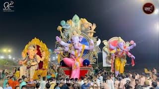 Vadodara's Biggest Ganpati Visarjan at Navlakhi 2024 | Ganesh Chaturthi |Vadodara Ganesh Visarjan