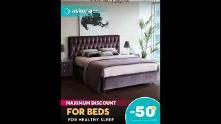 Maximum discount in Askona Cyprus