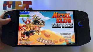 Metal Slug Tactics  | Lenovo Legion GO 1600p handheld gameplay