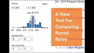Rental Comps -  A New Tool