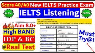 IELTS LISTENING PRACTICE TEST 2024 WITH ANSWERS | 27.07.2024