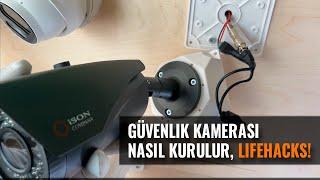 CCTV KAMERA NASIL KURULUR? TÜM YOLLAR. LIFECHACKS!