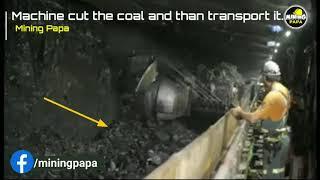 Longwall Machine Working On face, How we work in UnderGround By Mining papa