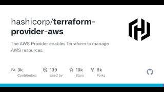 GitHub - hashicorp/terraform-provider-aws: The AWS Provider enables Terraform to manage AWS resou...