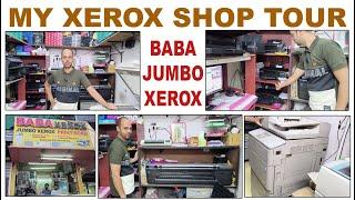 Xerox Shop Setup , My Xerox shop BABA JUMBO XEROX Tour  Hindi/Urdu and English Subtitle