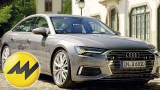 Neue Audi A6 Limousine Test deutsch 2018 C8 | Motorvision