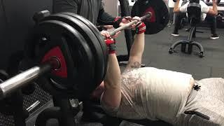 130kg - 286lbs bench press