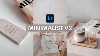 Minimalist Preset | Free Lightroom Mobile Presets Free DNG | Instagram Filters | Aesthetic Preset