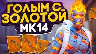 ГОЛЫМ С ЗОЛОТОЙ МК14 КОБРА?! В НОВОМ METRO ROYALE / PUBG MOBILE / МЕТРО РОЯЛЬ