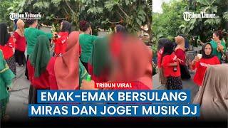 VIRAL Aksi Emak-emak di Sulsel Joget Sembari Bersulang Miras di Atas Panggung dan Diiringi Musik DJ