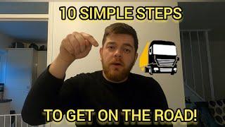 How to get your HGV | Truck licence