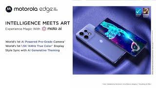 Motorola Edge 50 Pro: Intelligence Meets Art | Official Introduction