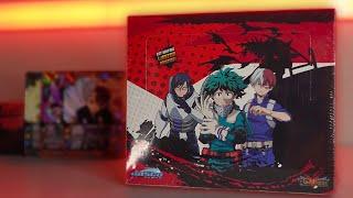 IT IS HERE!! | My Hero Academia Card Game Crimson Rampage Box Opening + GIVEAWAY | My Hero CCG Set 2