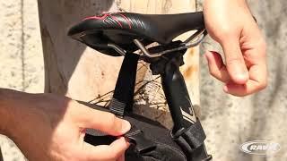 RavX Saddlebag Installation   Bicycle Saddle Bags