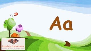 Letter A   Visual, Auditory and Art Lesson