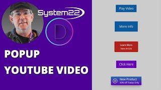 How to Popup A YouTube Video From A Button With Divi Supreme Modules 