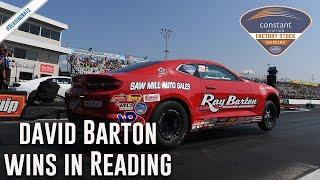 David Barton scores second straight win