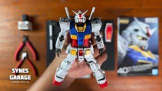 Rx-78-2 Gundam Ver 2.0 RG 1/144 | ASMR BUILD | Bandai